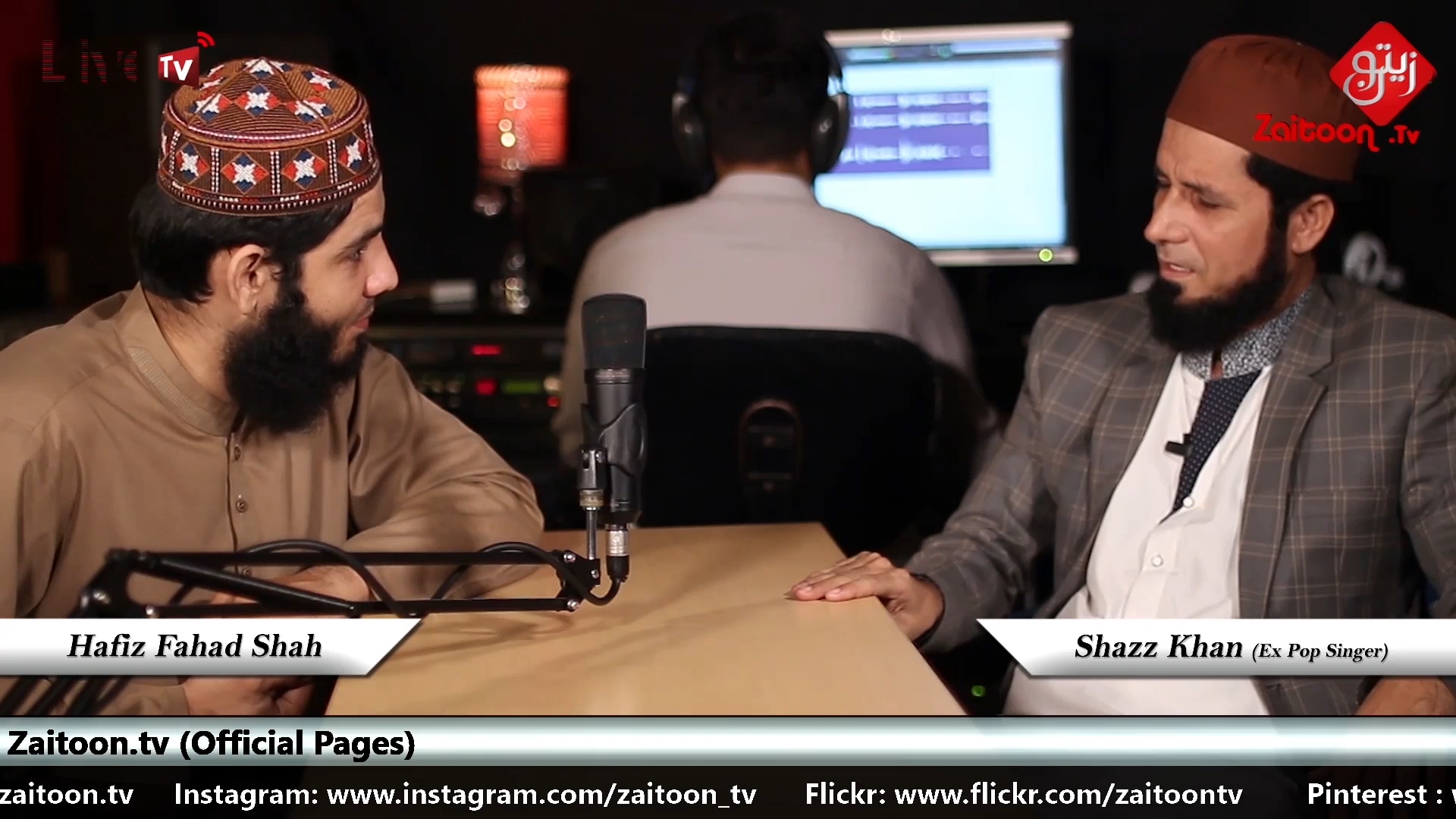 Live Exclusive Interview of Ex Pop Singer Shaz Khan with Fahad Shah